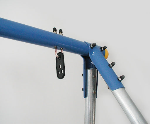 Качеля на металевих опорах Garlando Candy одинарна (ALT-11)