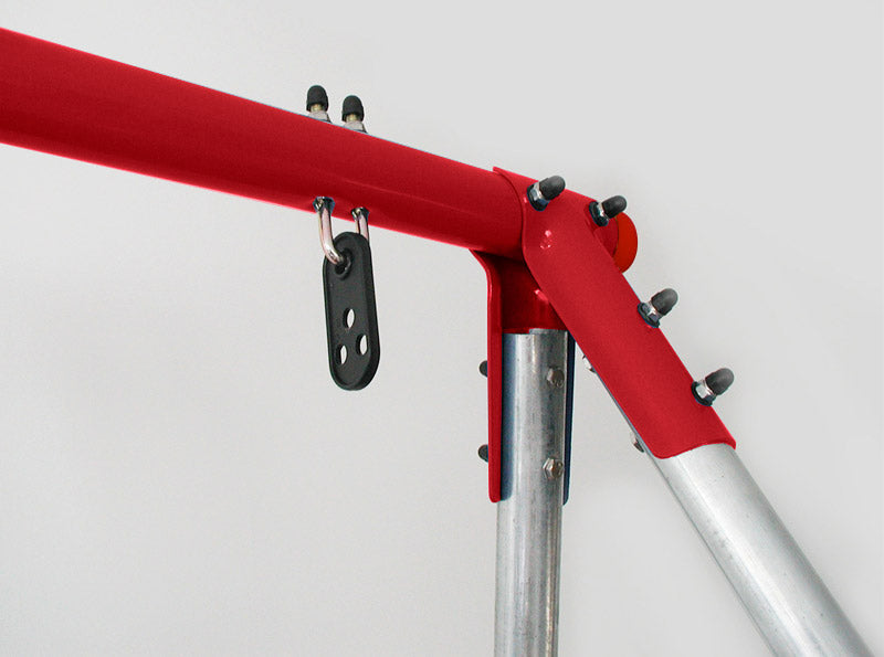 Качеля на металевих опорах Garlando Candy Plus одинарна (ALT-13)