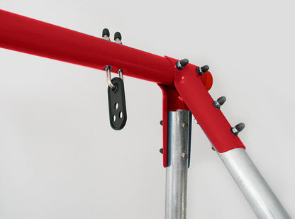 Качеля на металевих опорах Garlando Candy Plus одинарна (ALT-13)