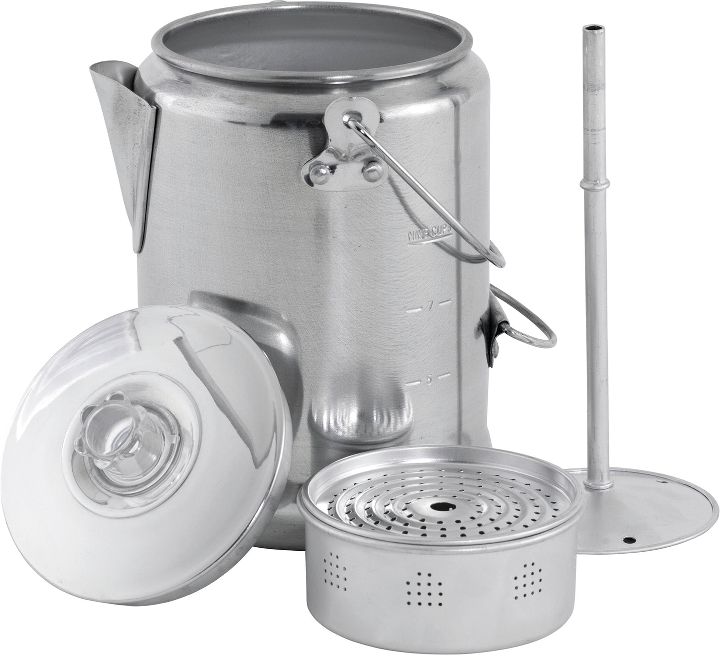 Кофеварка туристична Easy Camp Adventure Coffee Pot 1.4L Silver (680197)