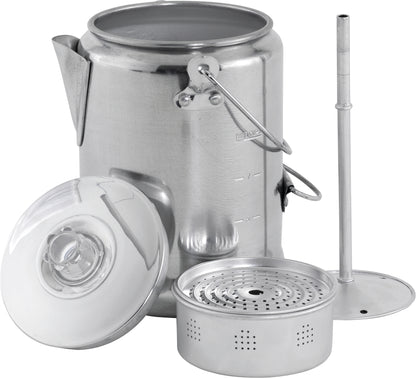 Кофеварка туристична Easy Camp Adventure Coffee Pot 1.4L Silver (680197)