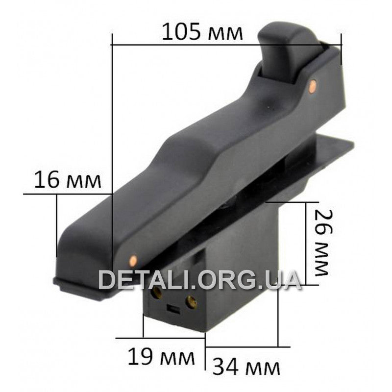 Кнопка для болгарки Wintech 180 / Sparky