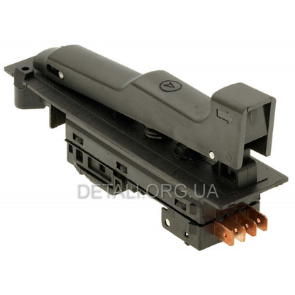 Кнопка для болгарки Bosch 230 (4 контакта), аналог 1607000970