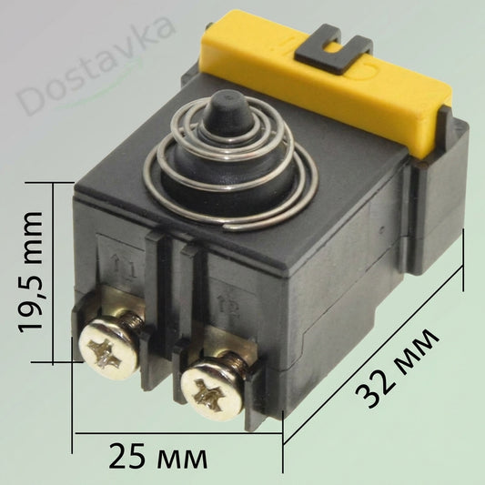 Кнопка болгарки УШМ DeWalt D28011 оригинал 641889-01