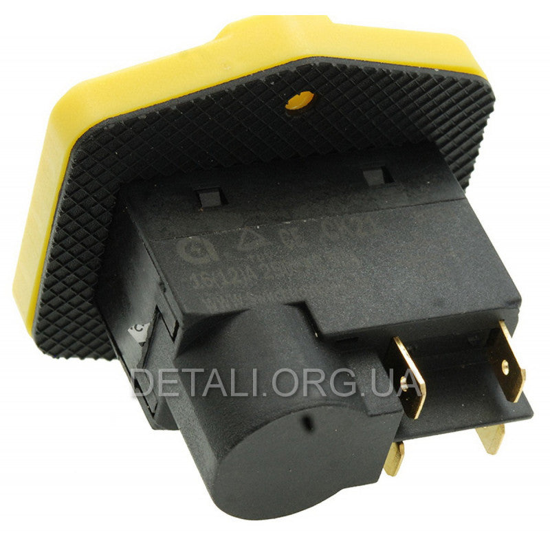 Кнопка для бетономешалки или станка 4 контакта 12A CK21E/4P (пластина 56*60)