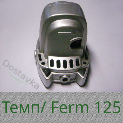 Корпус редуктора 125-ї болгарки Темп/Ferm (підшипник на 2 болти)