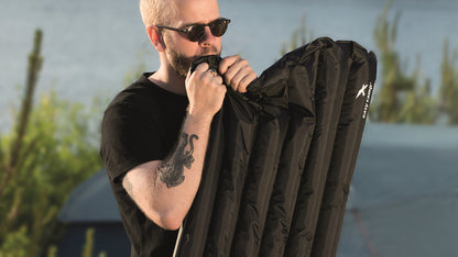 Килимок надувний Easy Camp Hexa Mat 6 cm Black (300050)