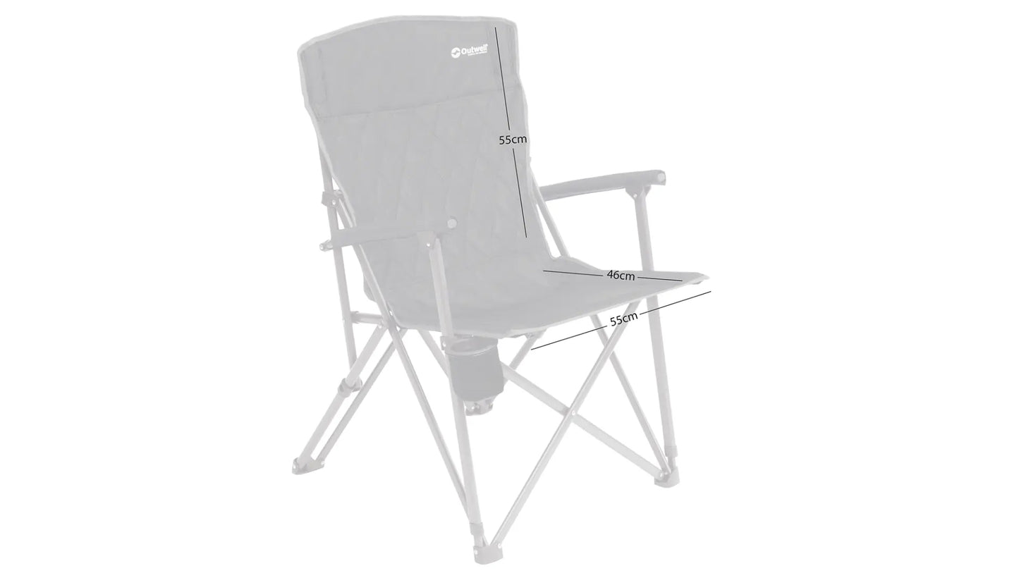 Крісло кемпінгове Outwell Derwent Black (470444)