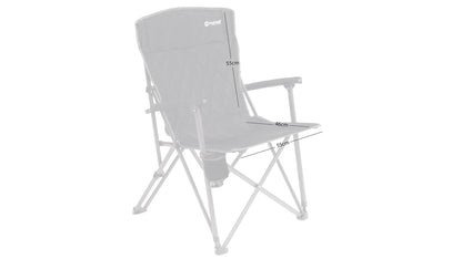 Крісло кемпінгове Outwell Derwent Black (470444)