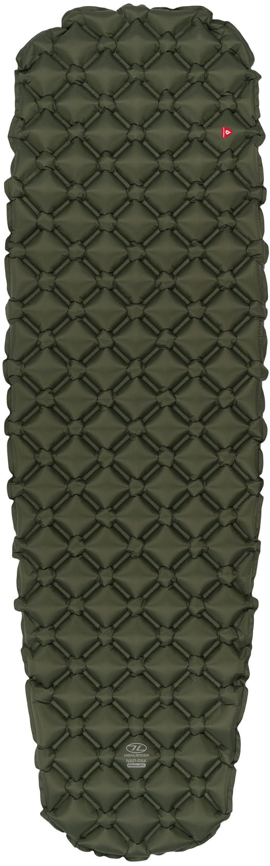 Килимок надувний Highlander Nap-Pak Inflatable Sleeping Mat PrimaLoft 5 cm Olive (AIR072-OG)