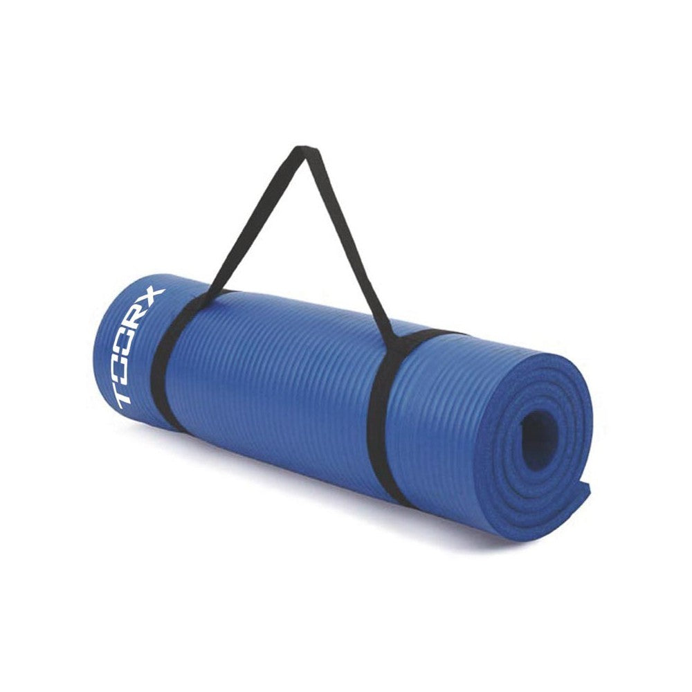 Килимок спортивний Toorx Fitness 172 х 61 х 1,2 см для йоги та фітнесу Blue (MAT-172)