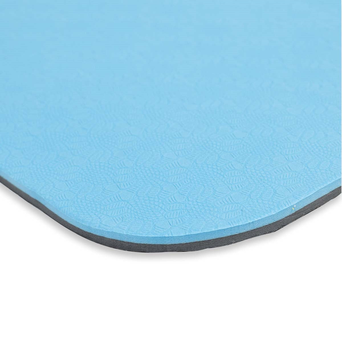 Килимок спортивний Toorx Yoga Professional TPE 183 х 60 х 0,6 см для йоги та фітнесу Azzurro/Antracite (MAT-183)