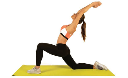 Килимок спортивний Toorx Yoga PVC 173 х 60 х 0,6 см для йоги та фітнесу Verde/Antracite (MAT-176)