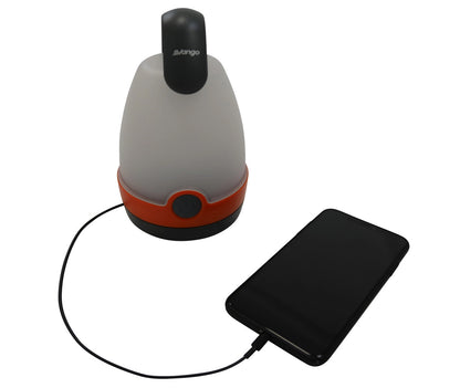 Ліхтар кемпінговий Vango Superstar 700 Recharge USB Orange (ACSLANTRN3KTW37) 