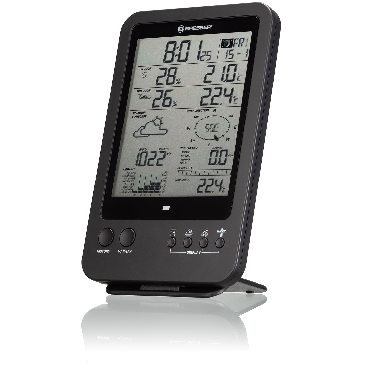 Метеостанція Bresser Weather Center 5-in-1 (7002510)