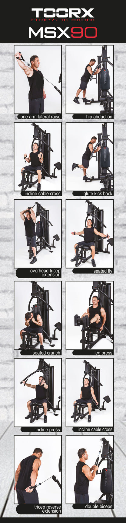 Мультистанція Toorx Multifunction Station MSX 90 (MSX-90)