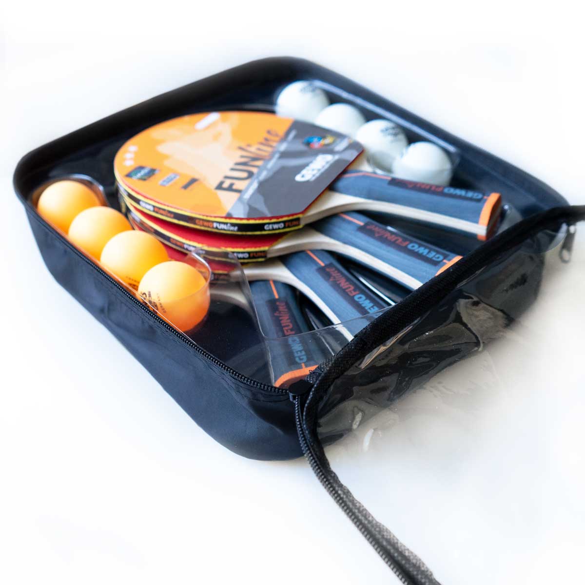 Набір для настільного тенісу Gewo Family &amp; Friends 4 Bats 8 Balls (97010000)