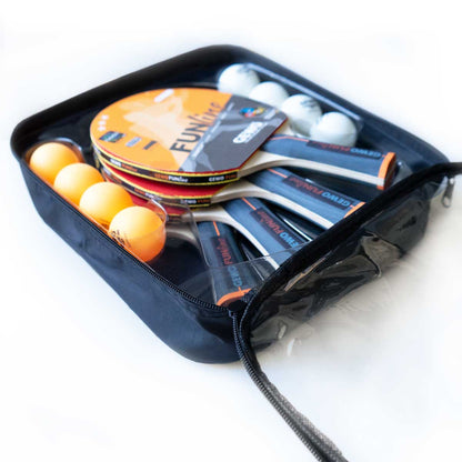 Набір для настільного тенісу Gewo Family &amp; Friends 4 Bats 8 Balls (97010000)