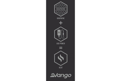 Нагрівальний коврик Vango Radiate Heat Mat Black (SMQHEATMAB05TJ8) 
