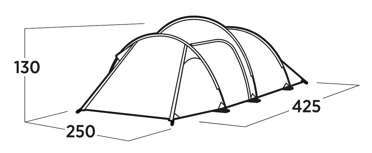 Намет чотиримісний Easy Camp Hemsedal 4 (120475)