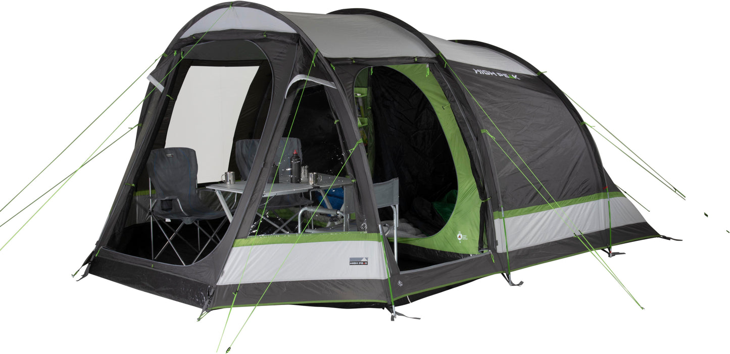 Намет чотиримісний High Peak Meran 4.0 Light Grey/Dark Grey/Green (11806)