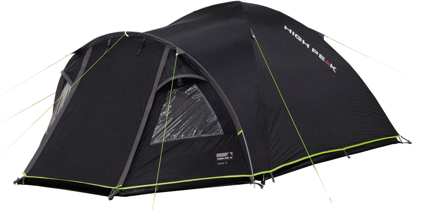 Намет чотиримісний High Peak Talos 4 Dark Grey/Green (11510)