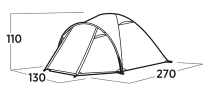 Намет двомісний Easy Camp Setesdal 2 (120476)