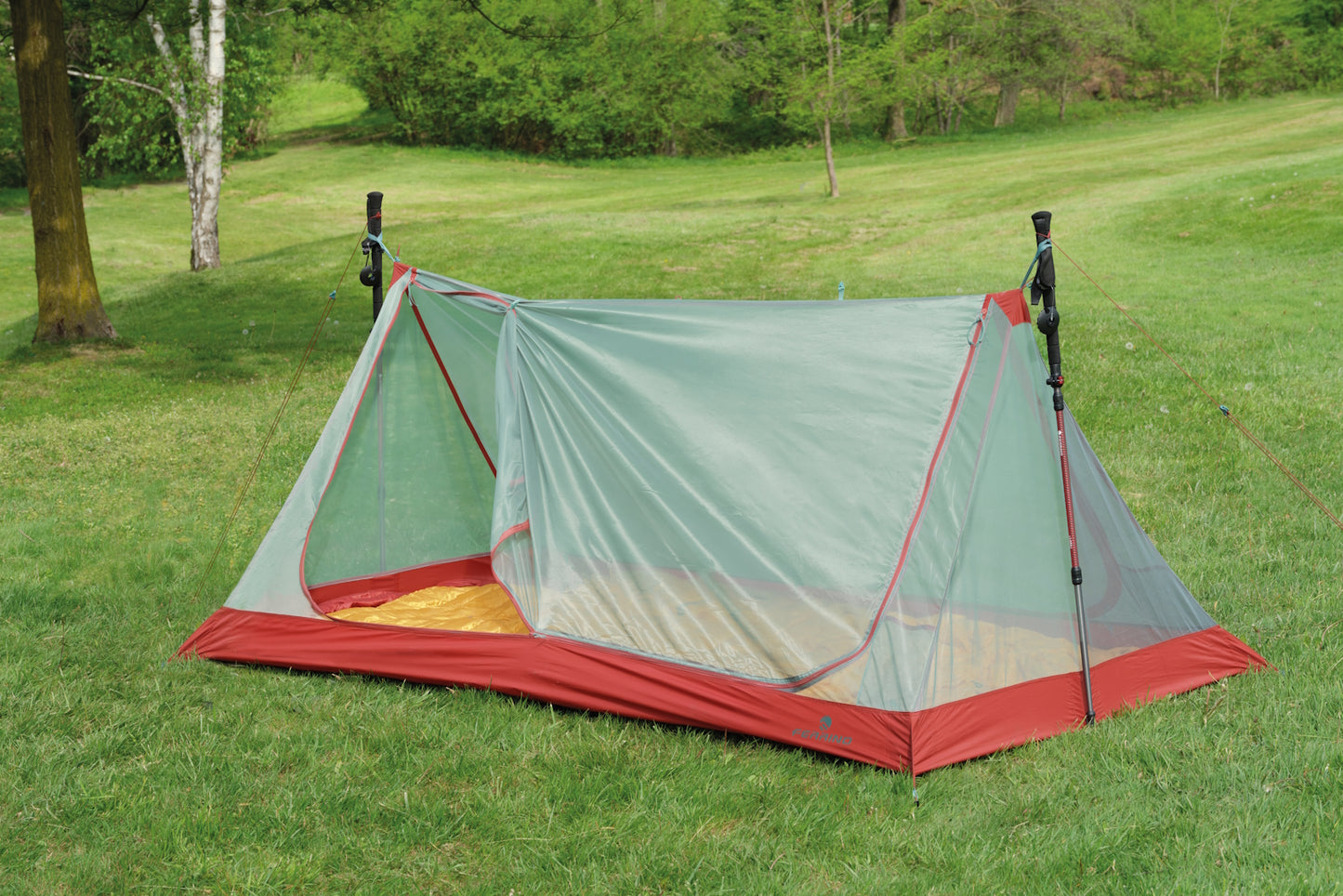 Намет двомісний Ferrino Den 2 Blue (91218QOB)