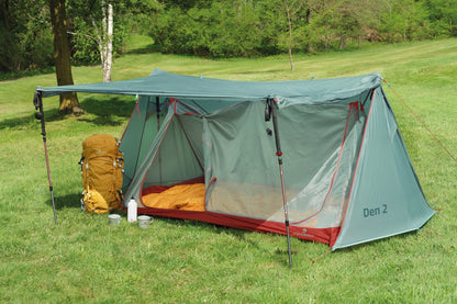 Намет двомісний Ferrino Den 2 Blue (91218QOB)