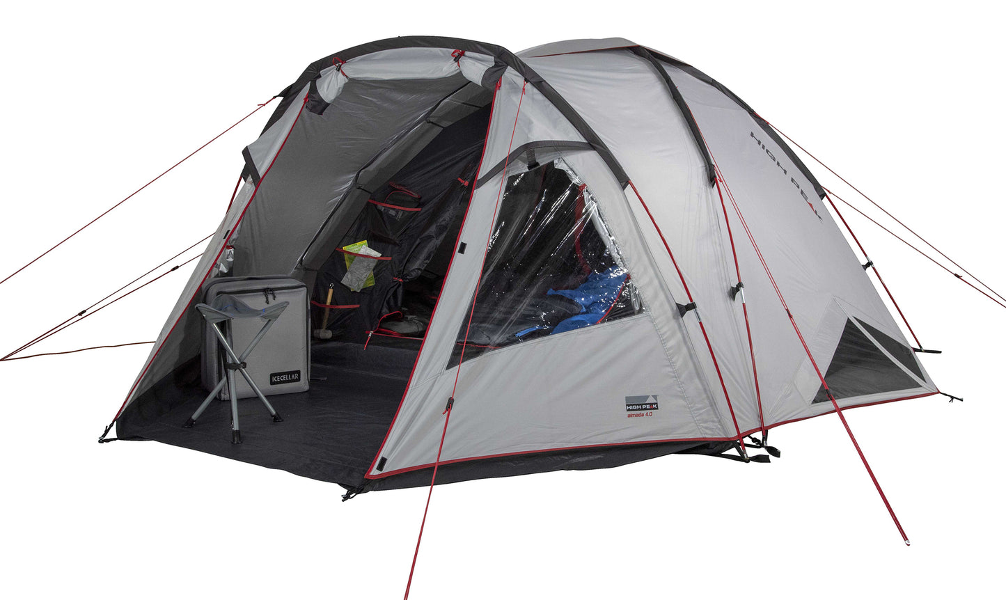 Палатка High Peak Almada 4.0 Nimbus Grey (11571)