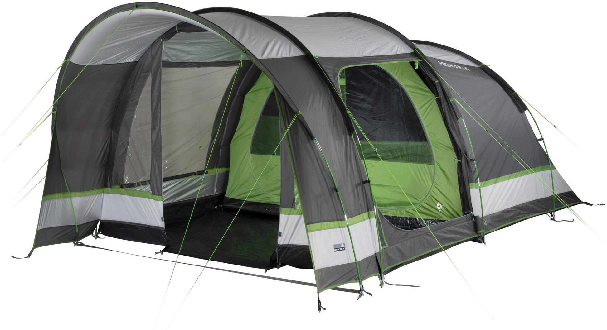 Намет п'ятимісний High Peak Brixen 5.0 Light Grey/Dark Grey/Green (11816)