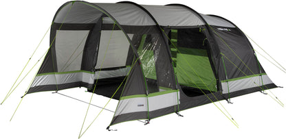 Палатка п'ятимісна High Peak Garda 5.0 Light Grey/Dark Grey/Green (11823)