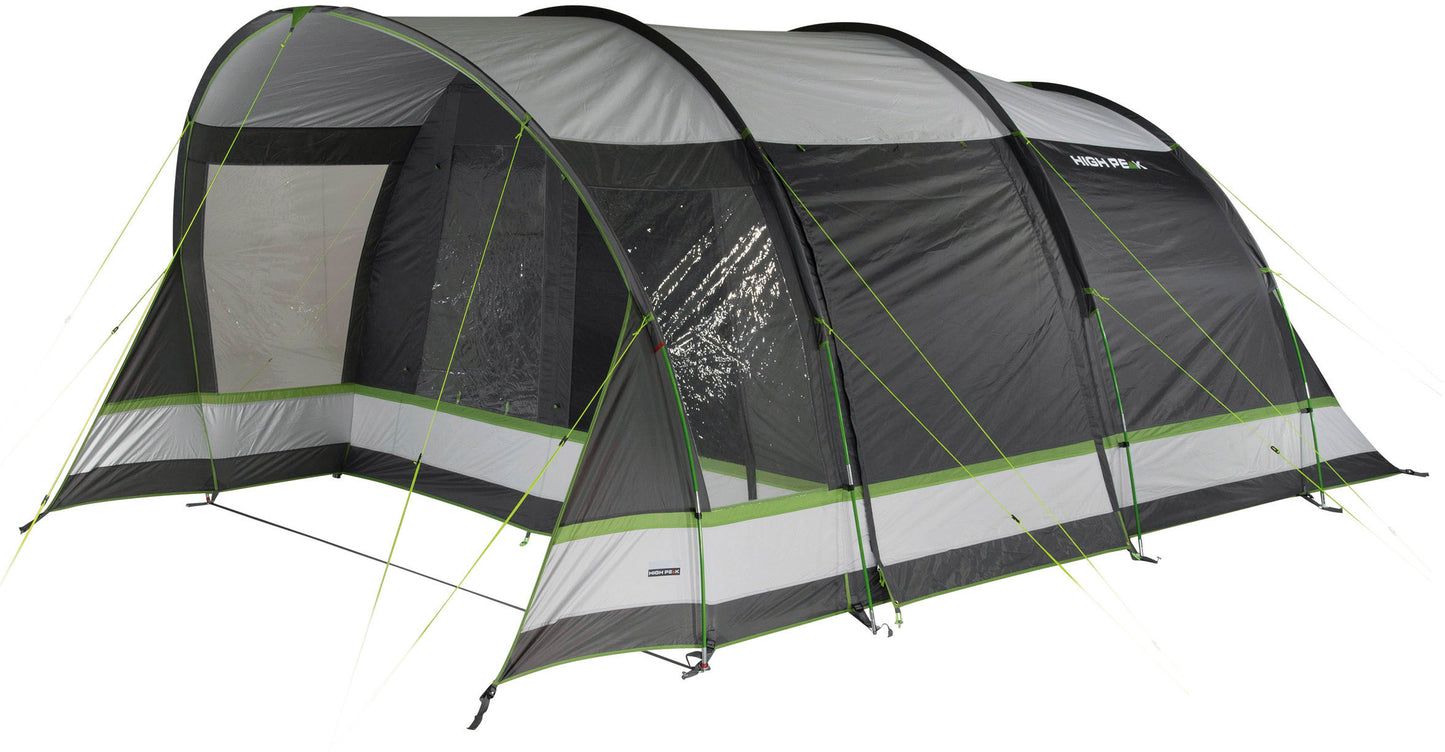 Палатка п'ятимісна High Peak Garda 5.0 Light Grey/Dark Grey/Green (11823)