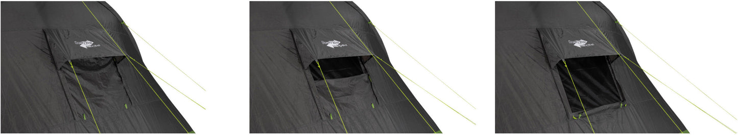 Намет шестимісний High Peak Bozen 6.0 Light Grey/Dark Grey/Green (11837)