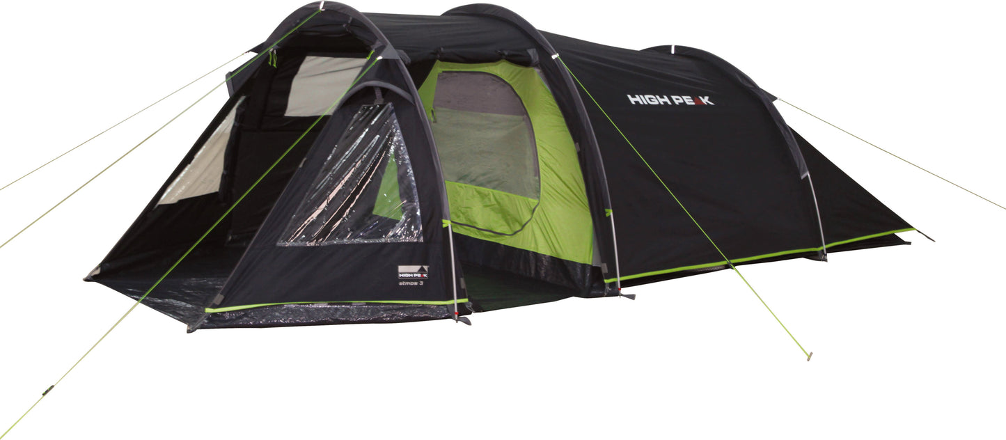 Палатка тримісна High Peak Atmos 3 Dark Grey/Green (11535)