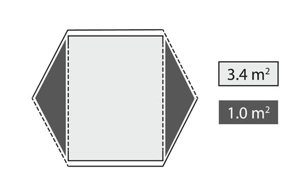 Намет тримісний Robens Aster 3 Pro (130400)