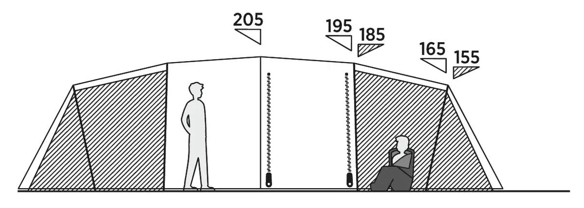 Намет восьмимісний Easy Camp Leka Twin 8 (120493)