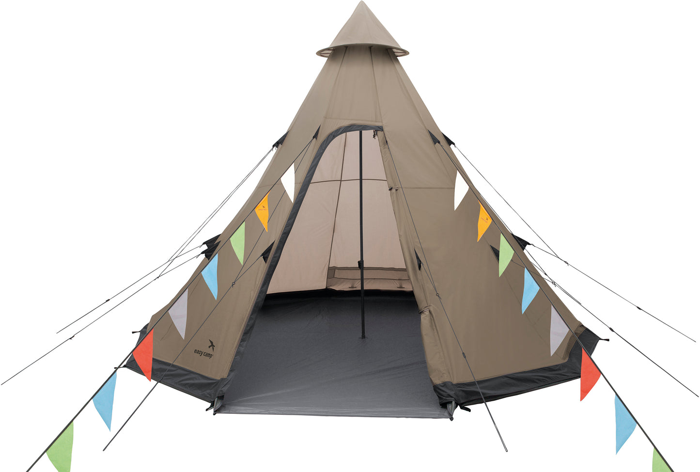 Намет восьмимісний Easy Camp Moonlight Tipi Grey (120381)
