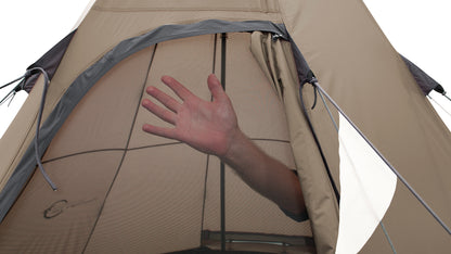 Намет восьмимісний Easy Camp Moonlight Tipi Grey (120381)