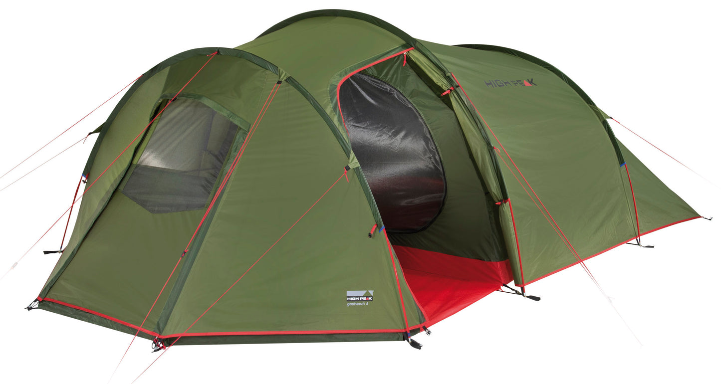 Палатка High Peak Goshawk 4 Pesto/Red (10307)