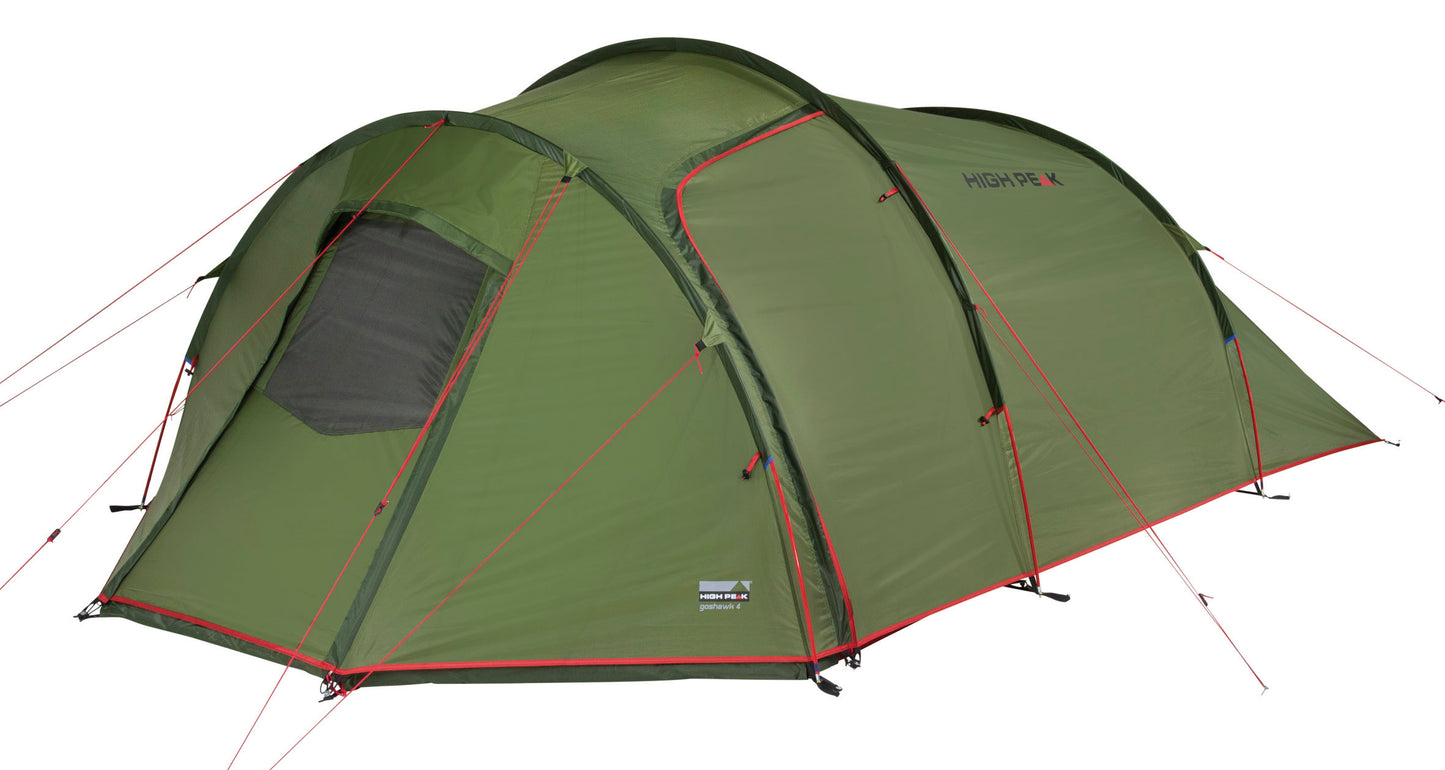 Палатка High Peak Goshawk 4 Pesto/Red (10307)