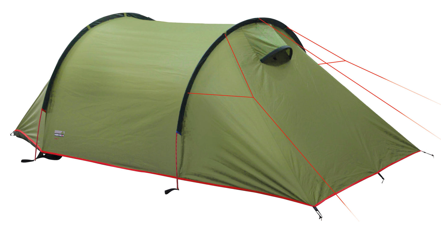 Намет High Peak Kite 3 LW Pesto/Red (10344)