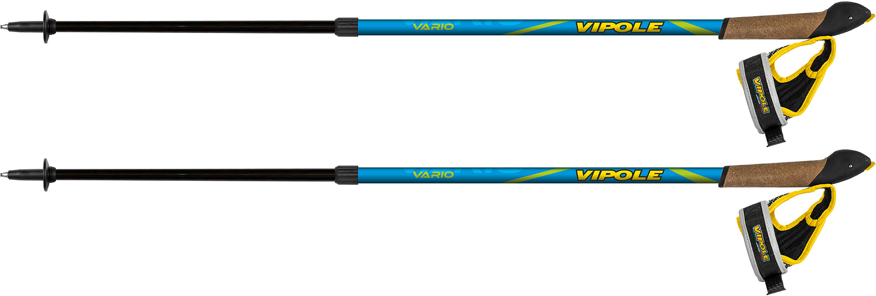 Палиці для скандинавської ходьби Vipole Vario Novice Blue/Green (S20 33)