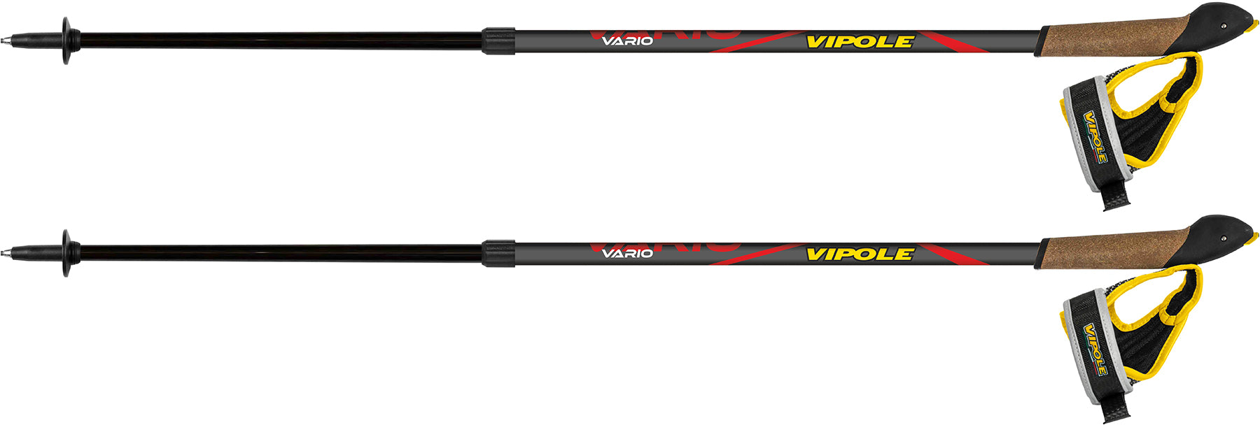 Палиці для скандинавської ходьби Vipole Vario Red DLX (S20 30)