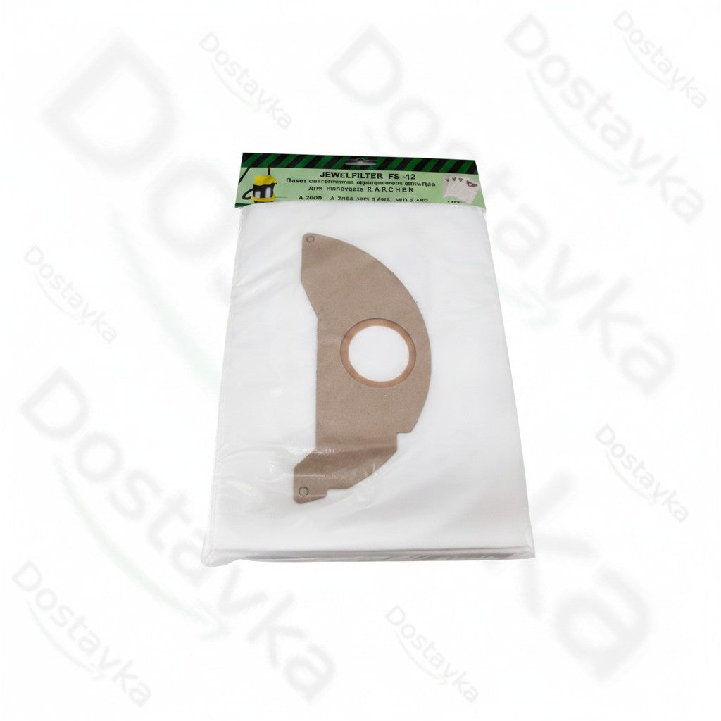 Мешок одноразовый Jewel FS-12 (комплект 4 штуки) для пылесоса Karcher WD 2