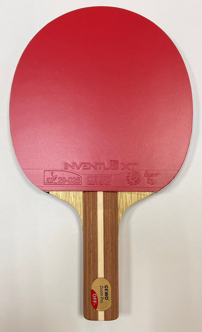 Ракетка для настільного тенісу Gewo Zoom Pro OFF-, Inventus XT Pro 47.5+Elaxxon 45.0, ST (1163800003)