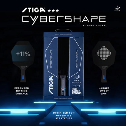 Ракетка для настільного тенісу Stiga Cybershape Future 3 Star FL (1213-0304-35)