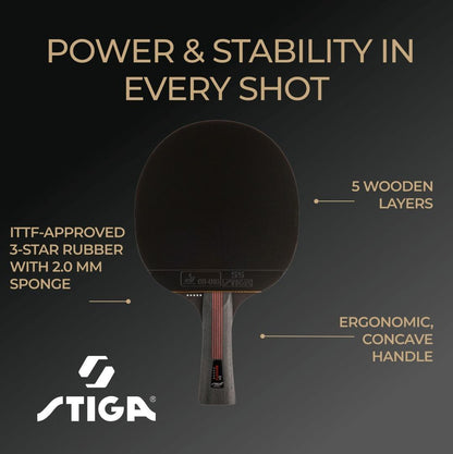 Ракетка для настільного тенісу Stiga Flexure 5 Star ver.2 FL (1215-1205-35)