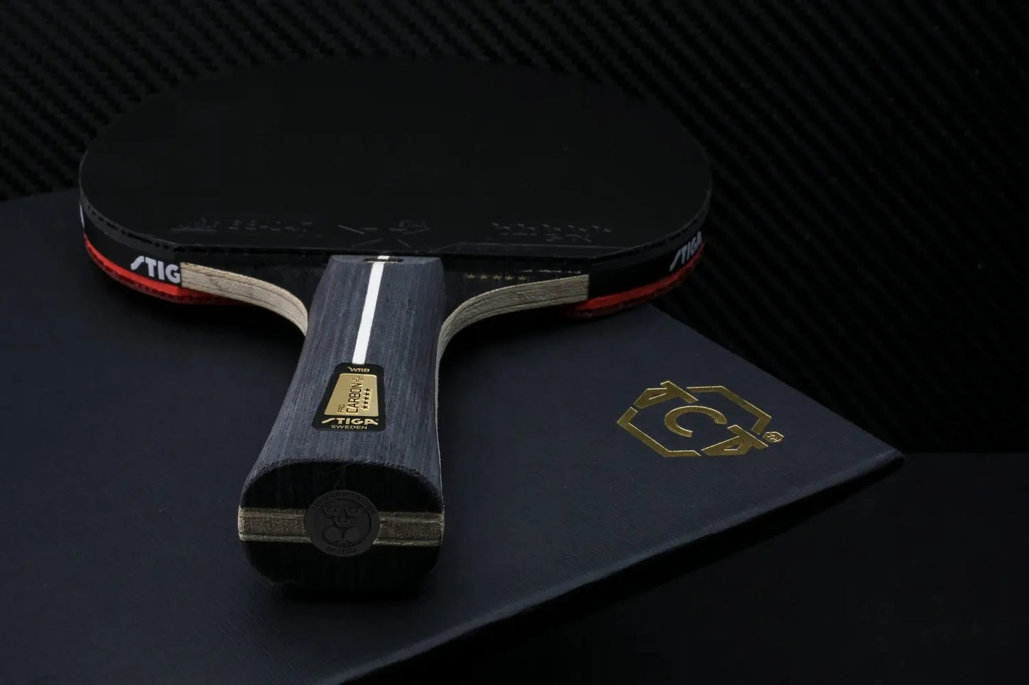 Ракетка для настільного тенісу Stiga Pro Carbon Plus 5 Star FL (1215-2820-01)