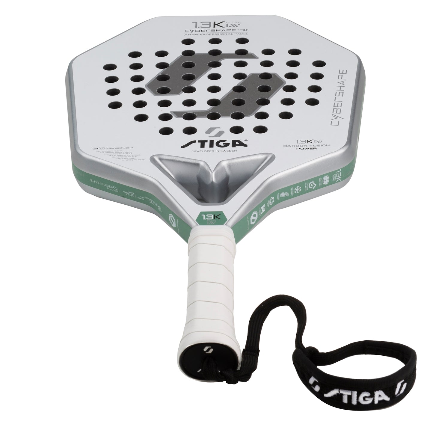 Ракетка для падел тенісу Stiga Racket 1.3K Ultra LW Cybershape (2203-1829-03)